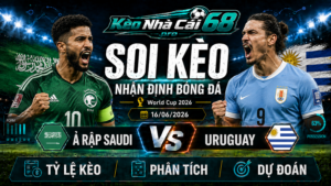 Đội hình dự kiến trước trận Ả Rập Saudi vs Uruguay