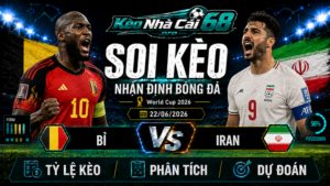 Đội hình dự kiến trước trận Bỉ vs Iran