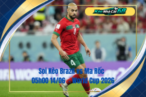 Đội hình dự kiến trước trận Brazil vs Ma Rốc