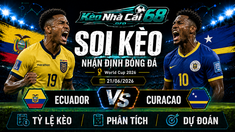 Đội hình dự kiến trước trận Ecuador vs Curacao