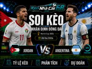 Đội hình dự kiến trước trận Jordan vs Argentina