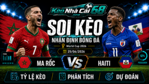 Đội hình dự kiến trước trận Ma Rốc vs Haiti