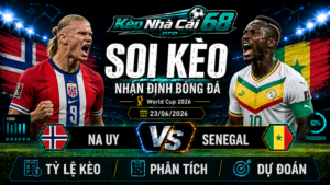 Đội hình dự kiến trước trận Na Uy vs Senegal