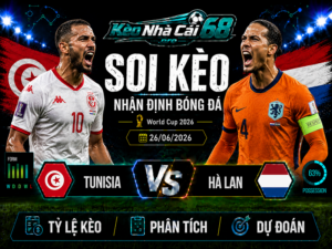 Đội hình dự kiến trước trận Tunisia vs Hà Lan