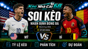 Đội hình dự kiến trước trận Mỹ vs Bỉ