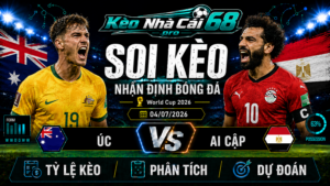 Đội hình dự kiến trước trận Úc vs Ai Cập
